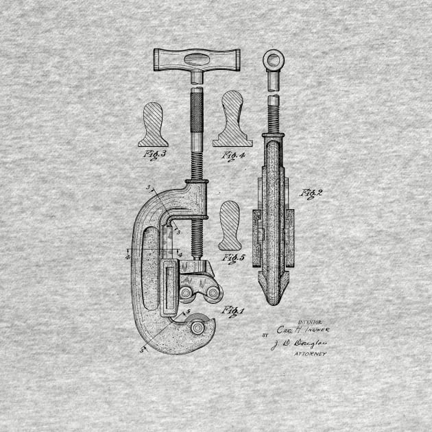 VINTAGE PATENT DRAWING by skstring